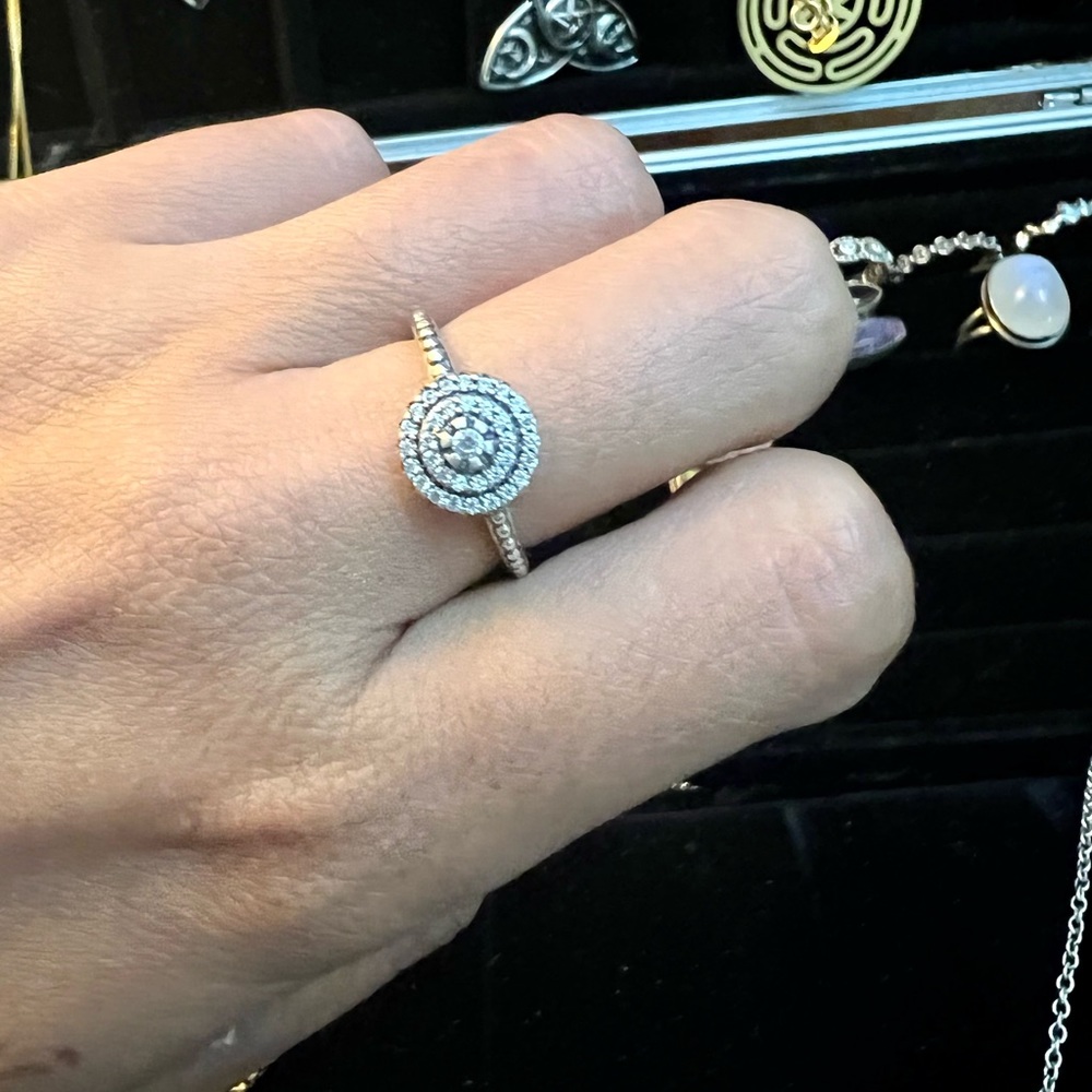 Sterling Silver 925 stamped Ring size 7 - Picture 5 of 12